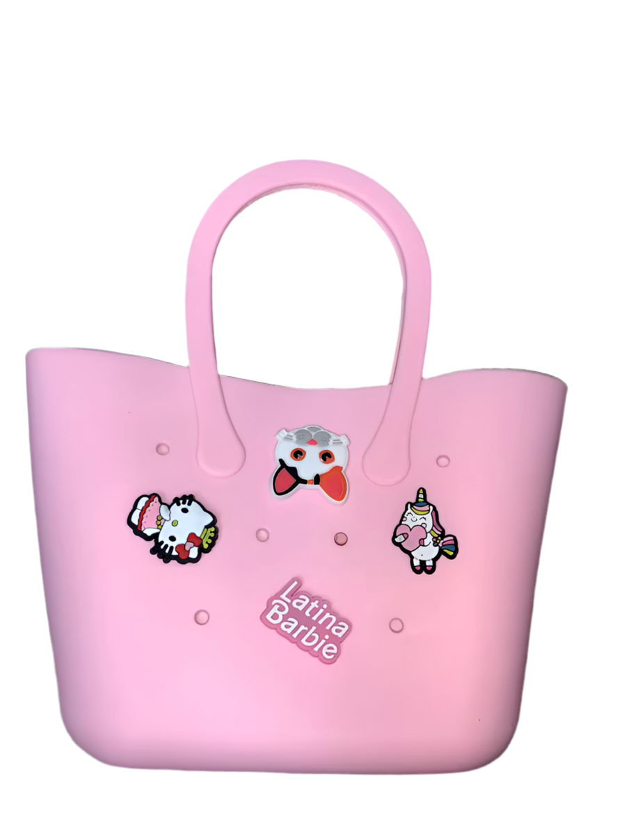 Kids Silicone bags with charms