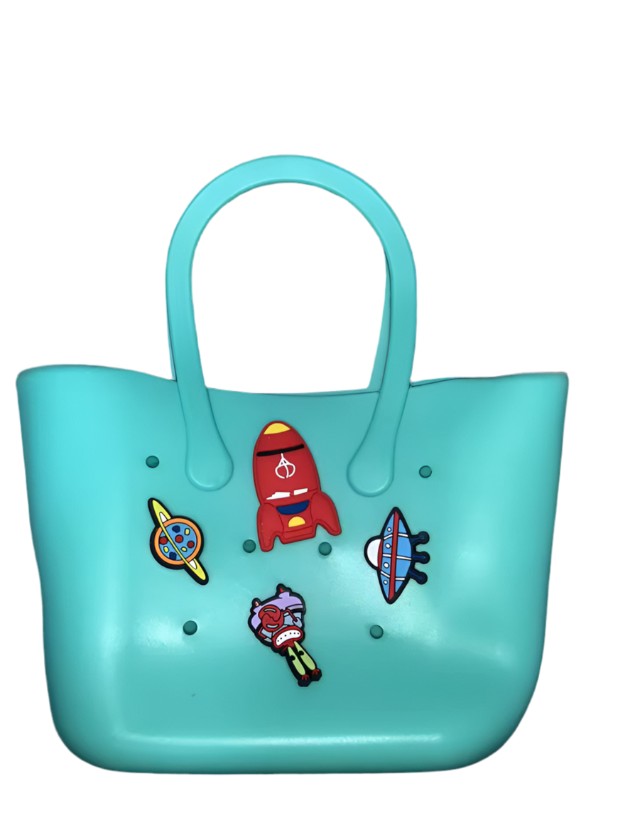 Kids Silicone bags with charms