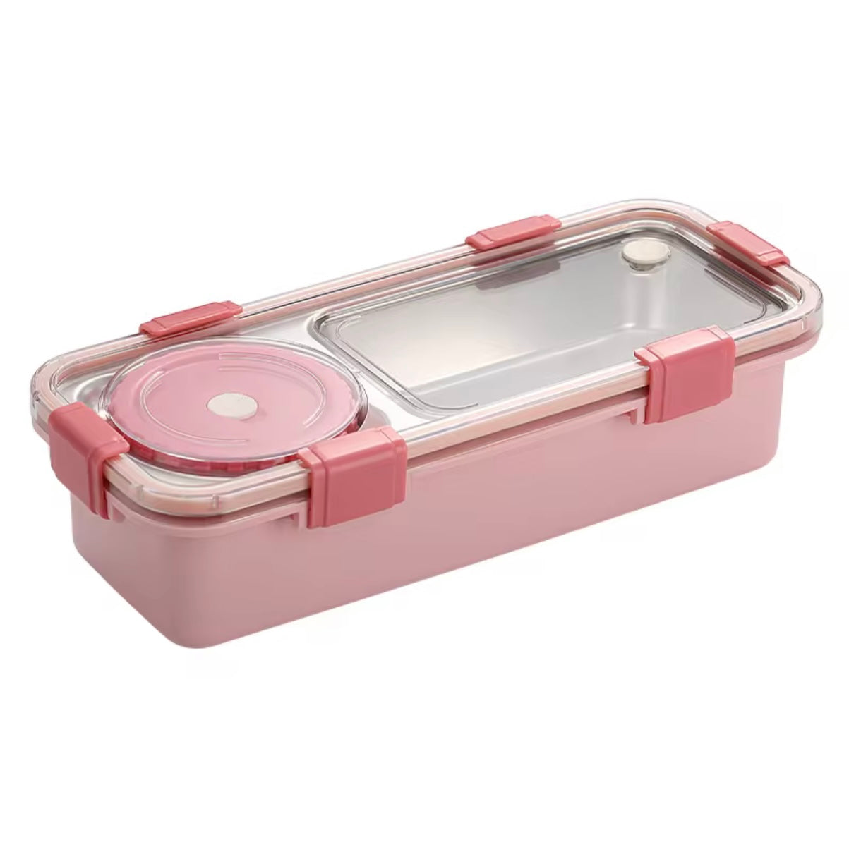Stainless steel lunch box 2 compartment