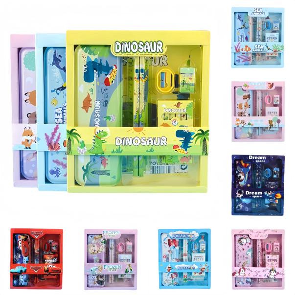Adorable Kids Stationery Gift Set - Unicorn, Dinosaur & More | Perfect Return Gifts & School Supplies