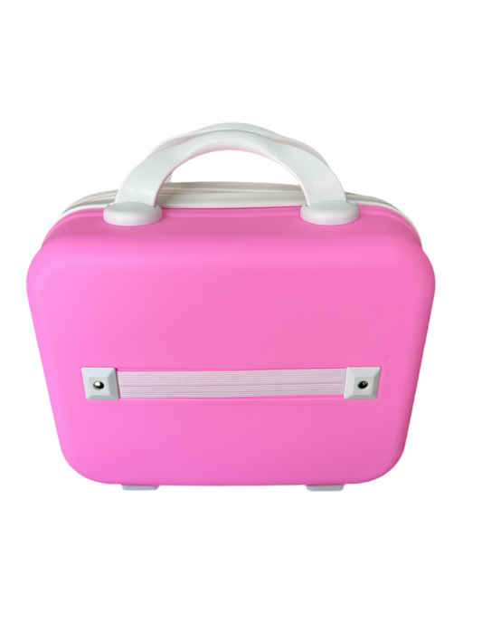 14-Inch Kids Travel Case – Available in Pink, Beige & Mint Green