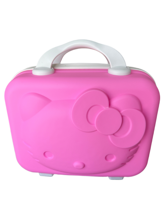 14-Inch Kids Travel Case – Available in Pink, Beige & Mint Green