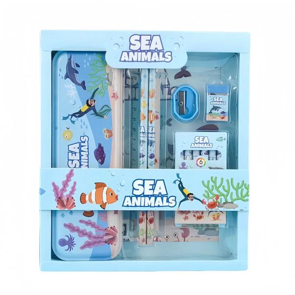 Adorable Kids Stationery Gift Set - Unicorn, Dinosaur & More | Perfect Return Gifts & School Supplies